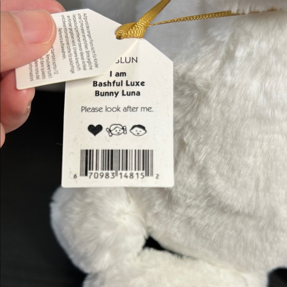 Jellycat Cream Plush Bunny - Picture 4 of 7